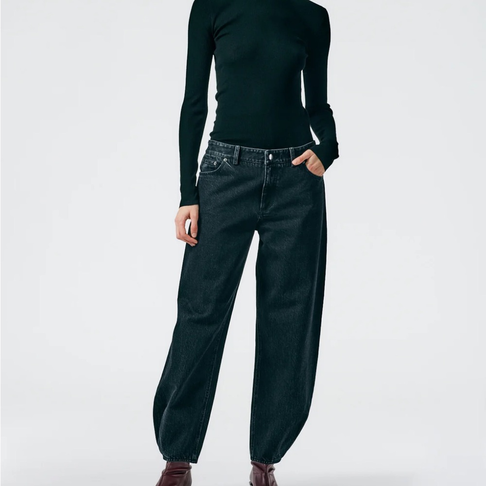 Tibi Brancusi Black Jeans in long
